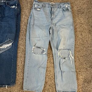 Abercrombie curve love jeans